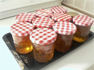 An example of Made in Cumbria and an home made marmalde